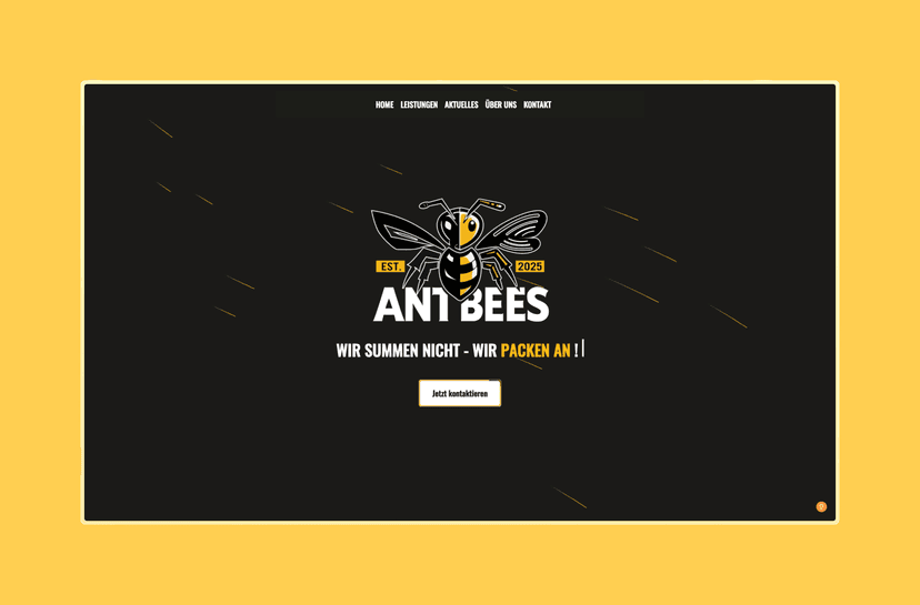 Antbees.agency Website